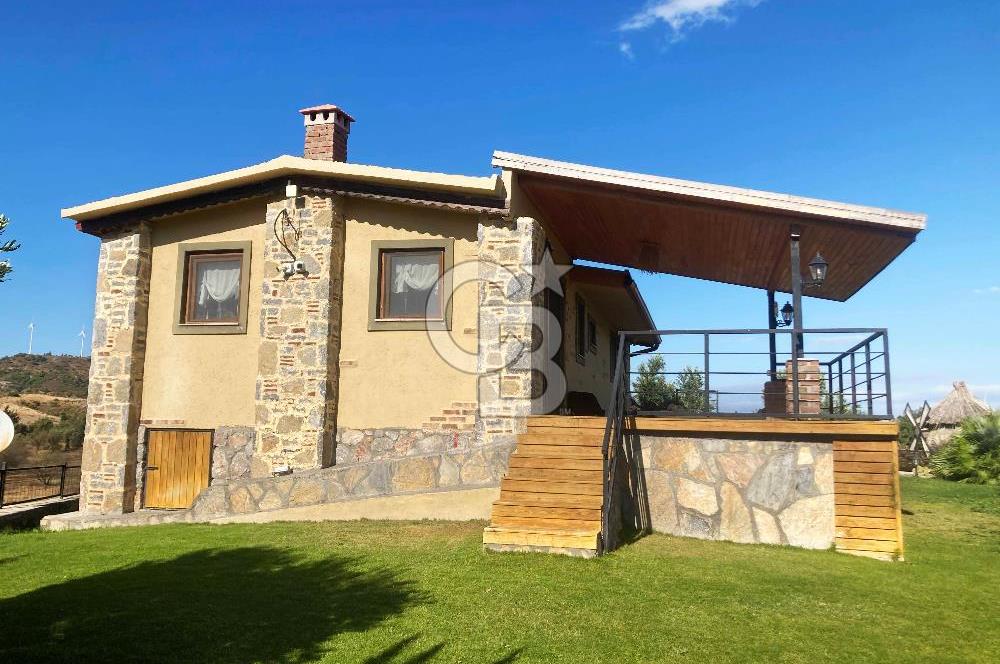 Datça Kızlan da Ful Deniz Manzaralı Satılık Müstakil Ev