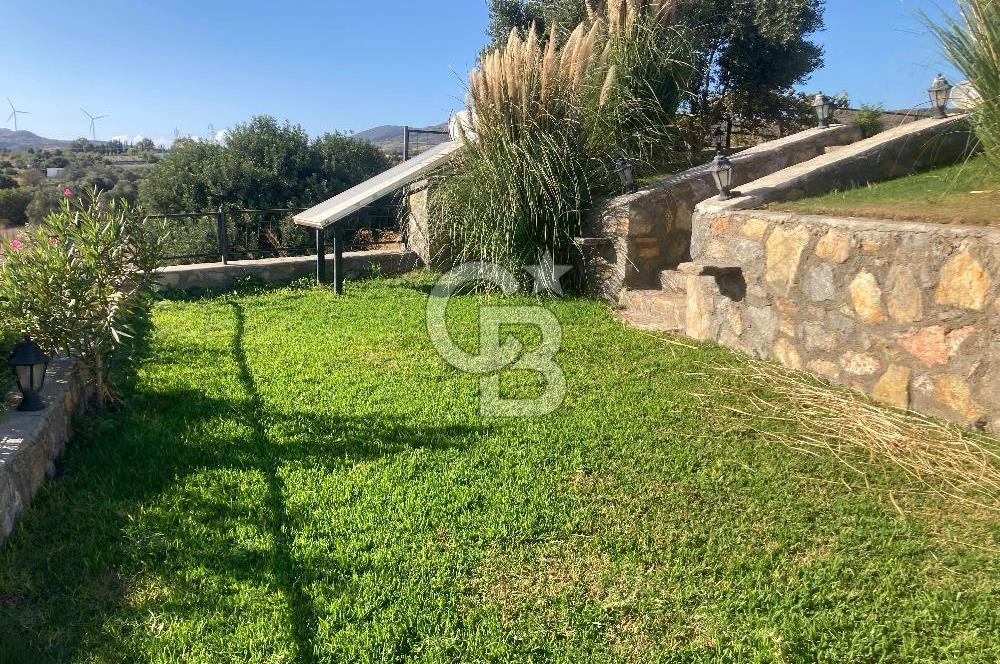 Datça Kızlan da Ful Deniz Manzaralı Satılık Müstakil Ev