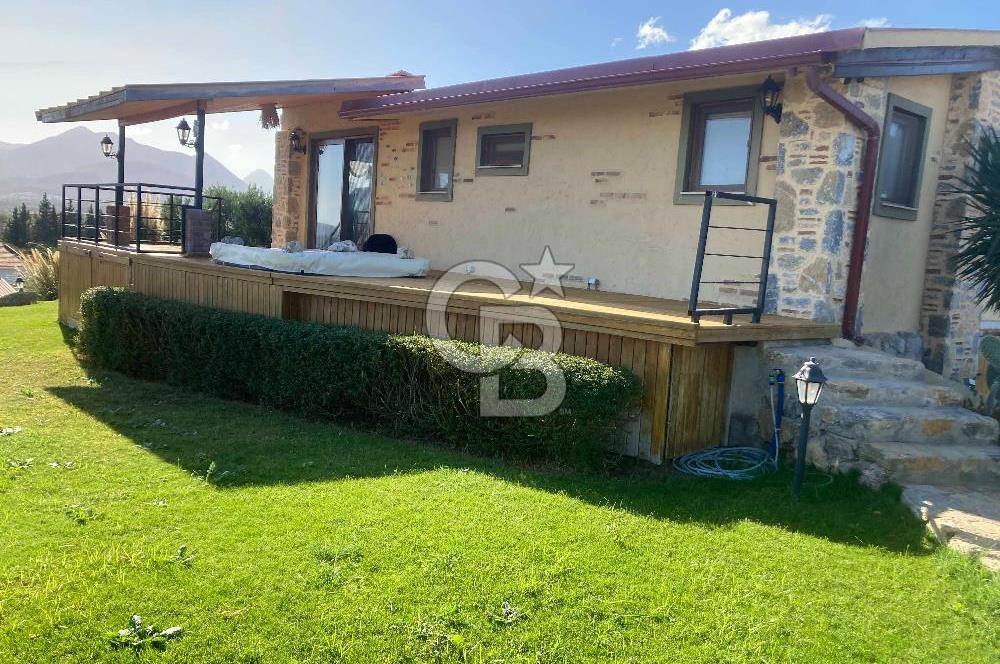 Datça Kızlan da Ful Deniz Manzaralı Satılık Müstakil Ev