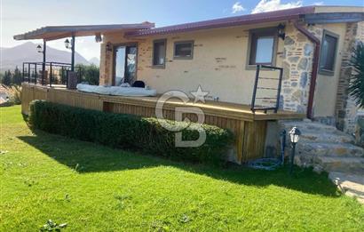 Datça Kızlan da Ful Deniz Manzaralı Satılık Müstakil Ev