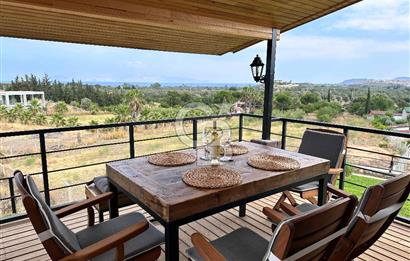 Datça Kızlan da Ful Deniz Manzaralı Satılık Müstakil Ev