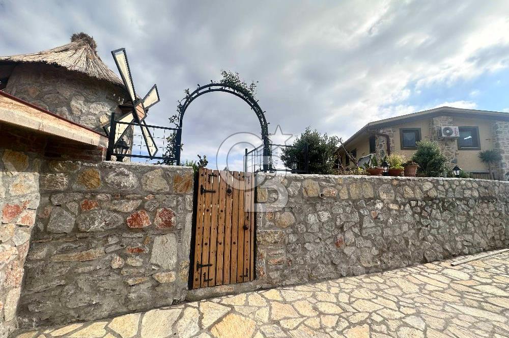 Datça Kızlan da Ful Deniz Manzaralı Satılık Müstakil Ev