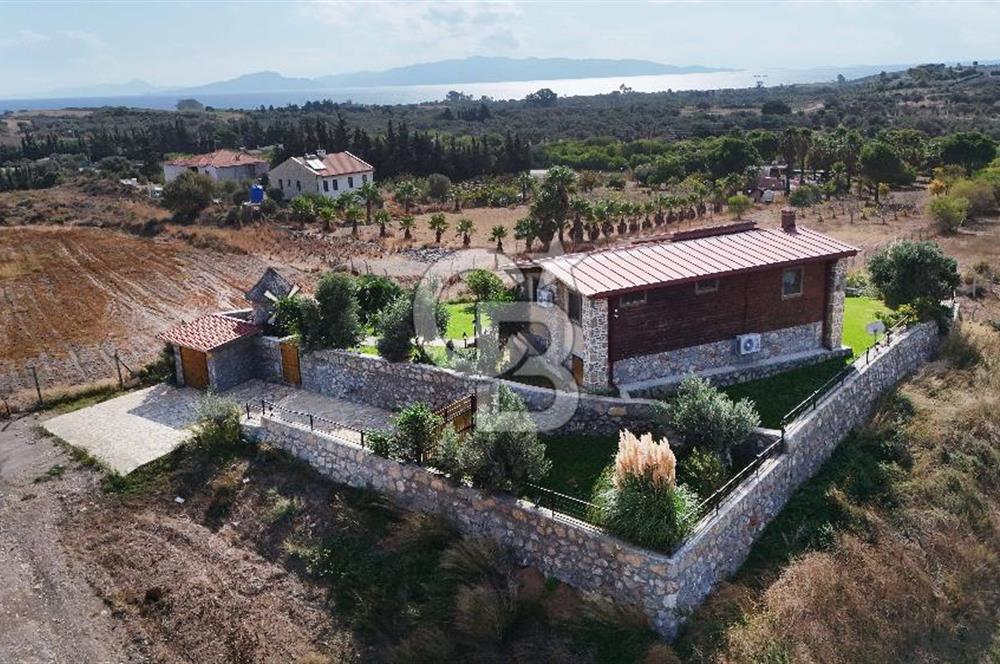 Datça Kızlan da Ful Deniz Manzaralı Satılık Müstakil Ev