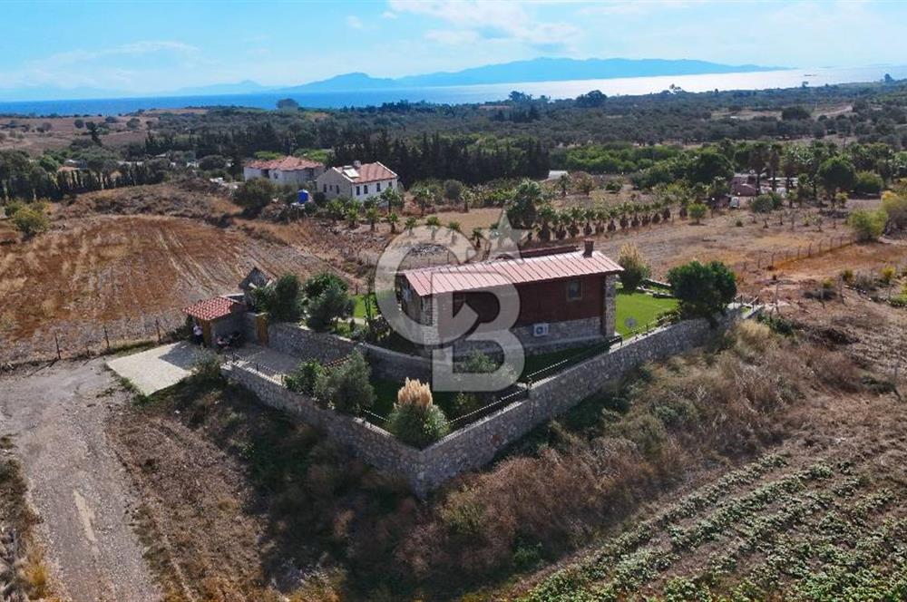 Datça Kızlan da Ful Deniz Manzaralı Satılık Müstakil Ev