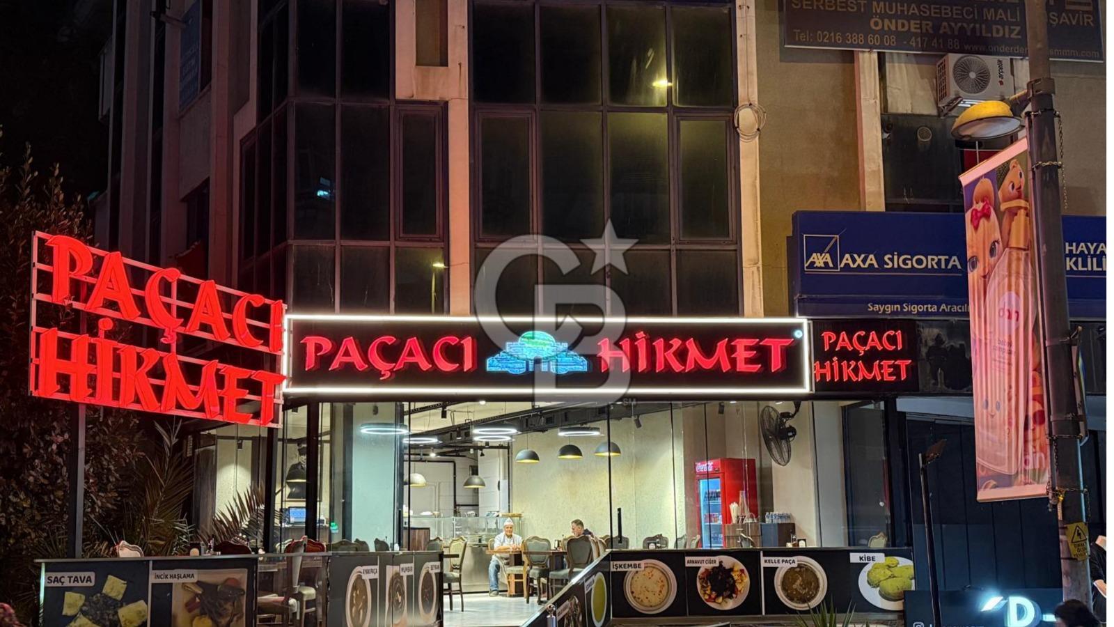 Bostancı'da Devren Satılık Hazır Restaurant Prestijli Lokasyon