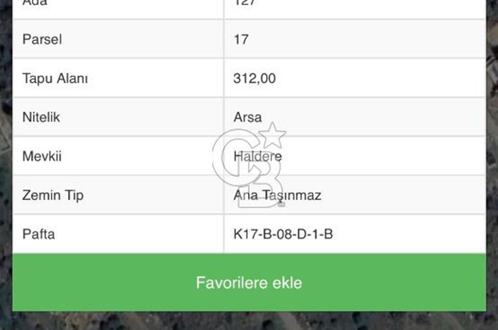 ÇANDARLI EYKO ADA MANZARALI VİLLA İMARLI SATILIK ARSA