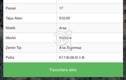 ÇANDARLI EYKO ADA MANZARALI VİLLA İMARLI SATILIK ARSA
