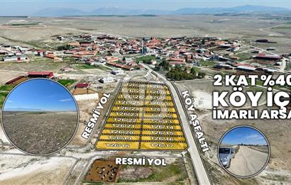 Küllücede imarlı 350 m2 arsa