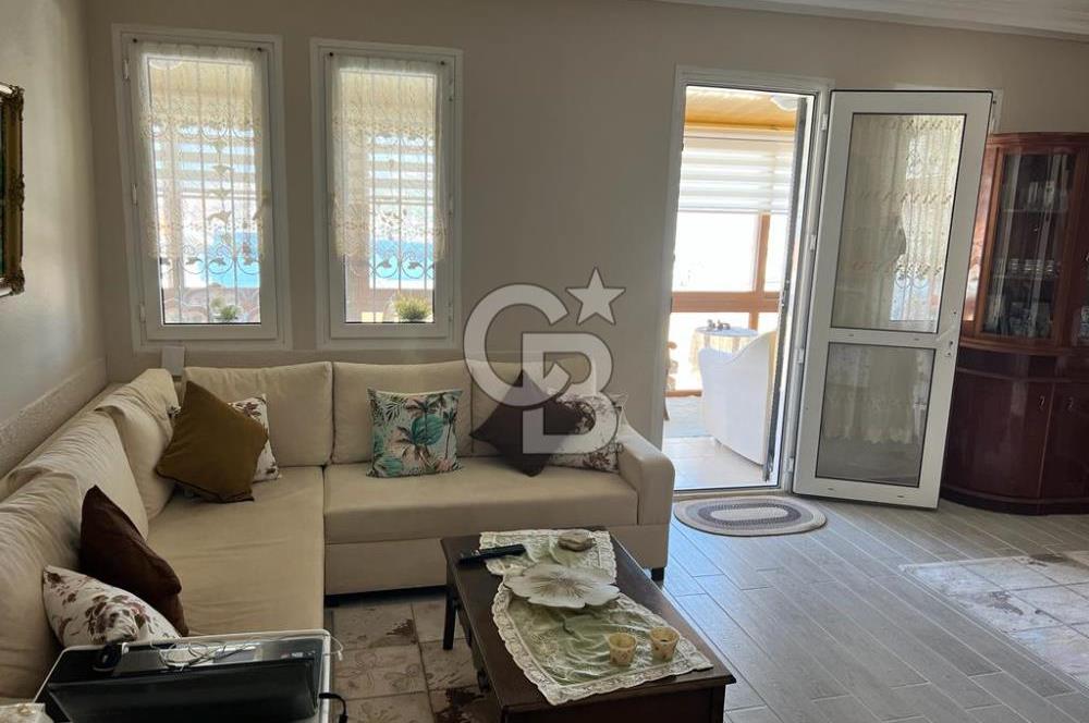Foça Denizkentte Satılık Dubleks 4+1 Deniz Manzaralı Villa