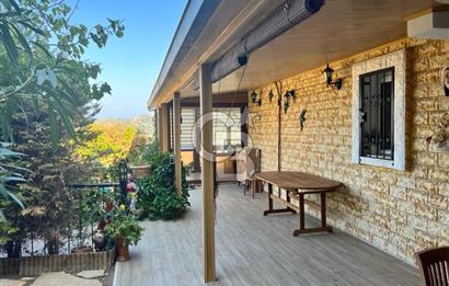 Foça Denizkentte Satılık Dubleks 4+1 Deniz Manzaralı Villa