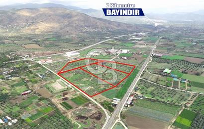 Bayındır' da Yatırımlık Sanayi İmarlı Satılık Arsa CB-PH