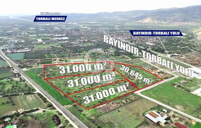 Bayındır' da Yatırımlık Sanayi İmarlı Satılık Arsa CB-PH