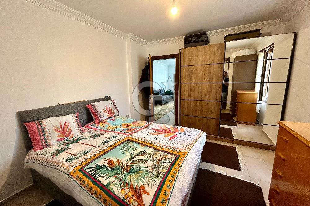 Datça — TAM MERKEZDE, BAHÇELİ & KAPALI BALKONLU 1+1 SATILIK DAİRE