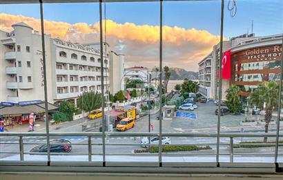 Marmaris Siteler'de Deniz Manzaralı Kiralık Daire