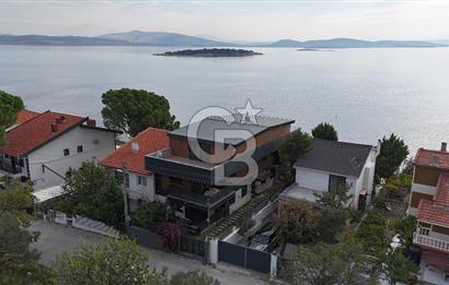 Denize Sıfır, Sonsuzluk Havuzlu, 431 m² Tripleks Lüks Villa – Yaz Kış Yaşanabilir Sahil Evi