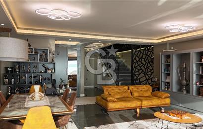 Denize Sıfır, Sonsuzluk Havuzlu, 431 m² Tripleks Lüks Villa – Yaz Kış Yaşanabilir Sahil Evi