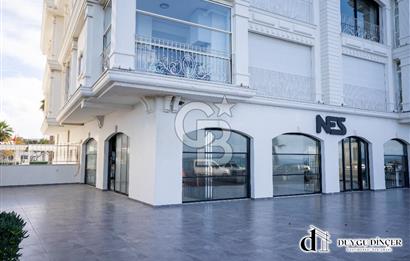 GÜZELBAHÇEDE DENİZE BİRİNCİ SIRA KİRALIK 420m2 İŞ YERİ