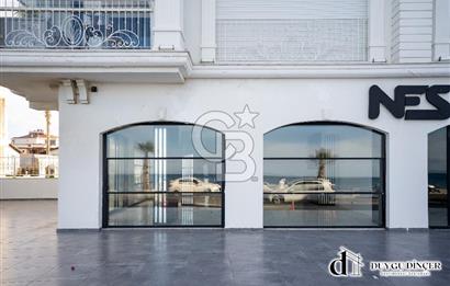 GÜZELBAHÇEDE DENİZE BİRİNCİ SIRA KİRALIK 420m2 İŞ YERİ