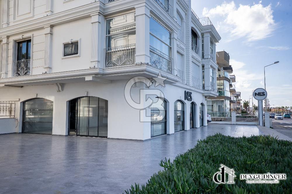GÜZELBAHÇEDE DENİZE BİRİNCİ SIRA KİRALIK 420m2 İŞ YERİ