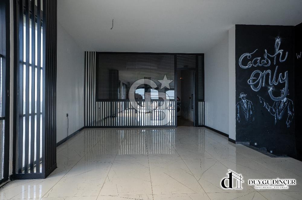 GÜZELBAHÇEDE DENİZE BİRİNCİ SIRA KİRALIK 420m2 İŞ YERİ