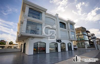 GÜZELBAHÇEDE DENİZE BİRİNCİ SIRA KİRALIK 420m2 İŞ YERİ