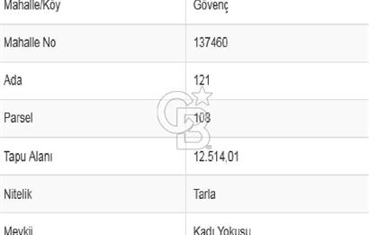 KAHRAMANKAZAN GÖVENÇTE İMARA ÇOK YAKIN SATILIK HİSSELİ TARLA