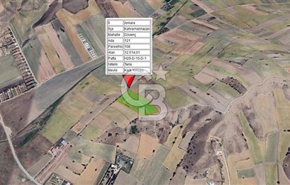 KAHRAMANKAZAN GÖVENÇTE İMARA ÇOK YAKIN SATILIK HİSSELİ TARLA