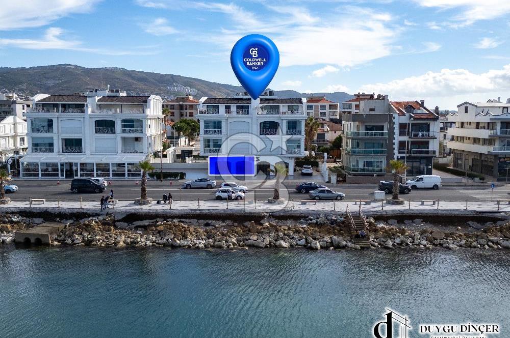 GÜZELBAHÇEDE DENİZE BİRİNCİ SIRA KİRALIK 420m2 İŞ YERİ