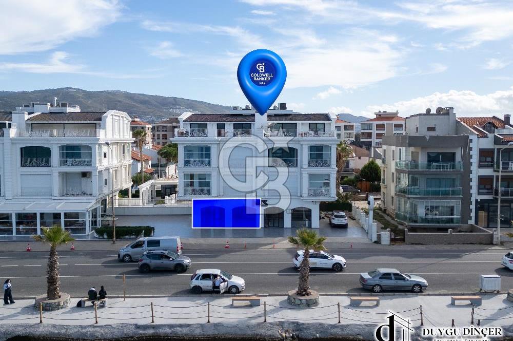 GÜZELBAHÇEDE DENİZE BİRİNCİ SIRA KİRALIK 420m2 İŞ YERİ