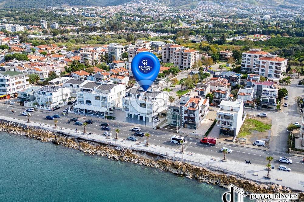 GÜZELBAHÇEDE DENİZE BİRİNCİ SIRA KİRALIK 420m2 İŞ YERİ