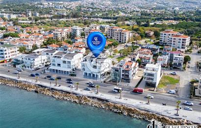 GÜZELBAHÇEDE DENİZE BİRİNCİ SIRA KİRALIK 420m2 İŞ YERİ
