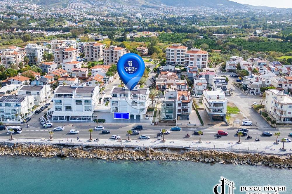 GÜZELBAHÇEDE DENİZE BİRİNCİ SIRA KİRALIK 420m2 İŞ YERİ