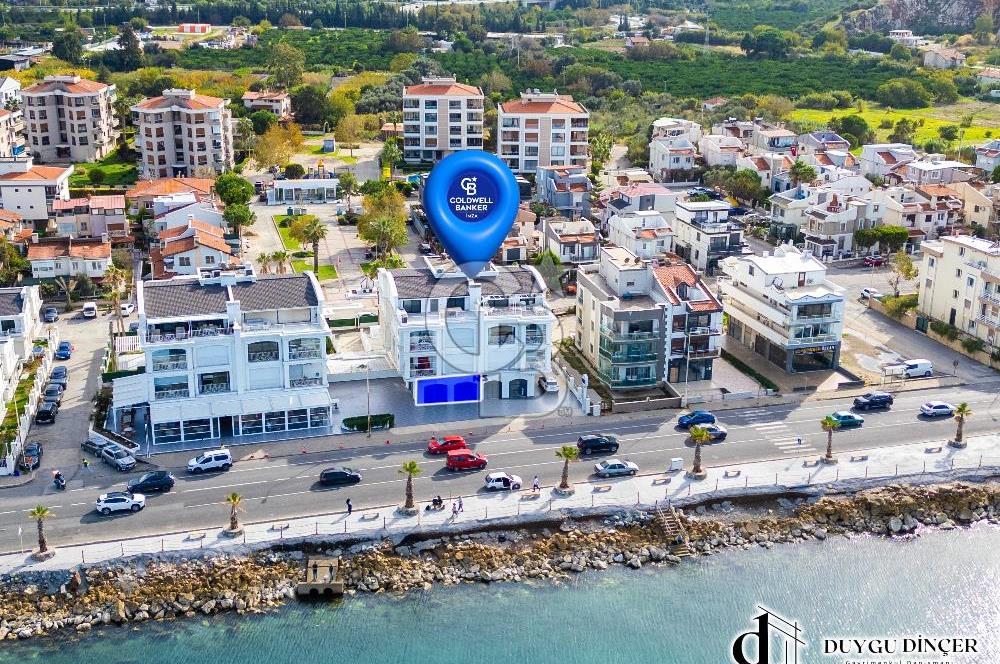 GÜZELBAHÇEDE DENİZE BİRİNCİ SIRA KİRALIK 420m2 İŞ YERİ