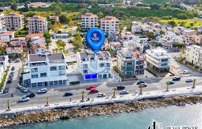 GÜZELBAHÇEDE DENİZE BİRİNCİ SIRA KİRALIK 420m2 İŞ YERİ