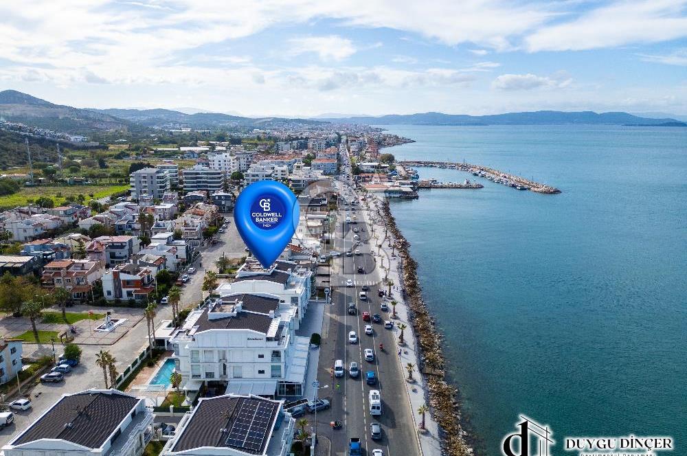 GÜZELBAHÇEDE DENİZE BİRİNCİ SIRA KİRALIK 420m2 İŞ YERİ