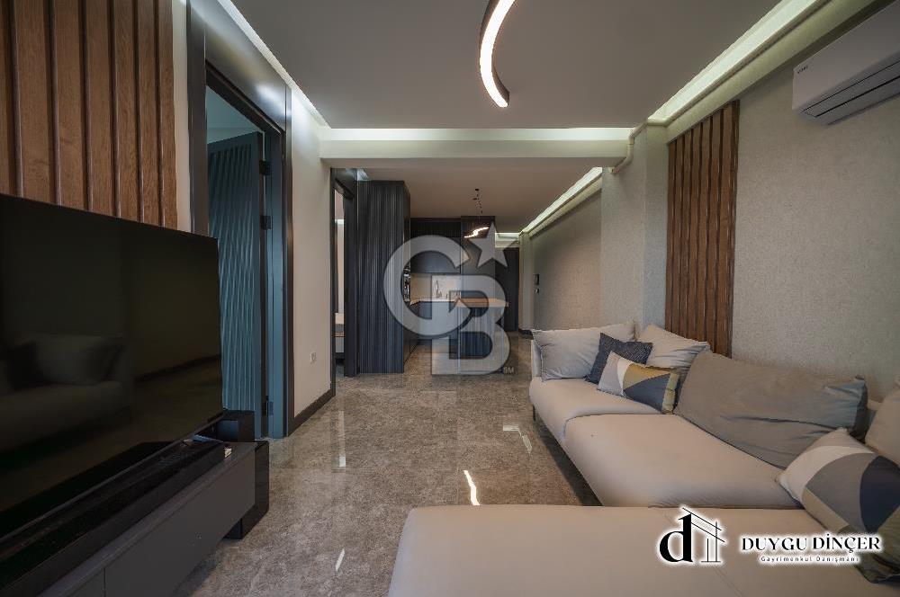 URLA KALABAK MOBİLYALI KİRALIK DENİZE SIFIR 2+1 + PLUS DAİRE