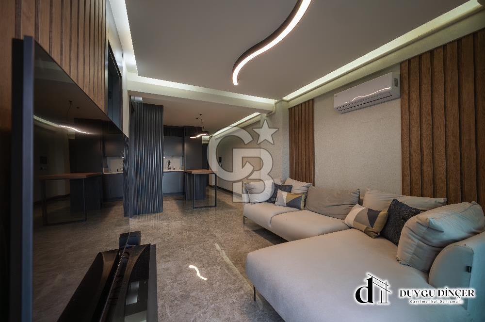 URLA KALABAK MOBİLYALI KİRALIK DENİZE SIFIR 2+1 + PLUS DAİRE