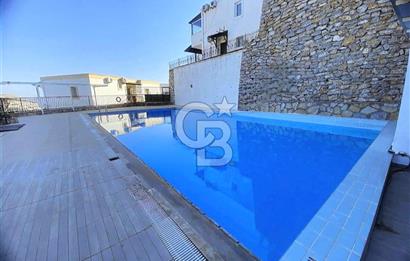 BODRUM YENİKÖY HAVUZLU SİTEDE DENİZ MANZARALI SATILIK 3+1