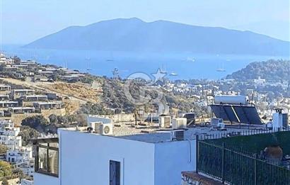 BODRUM YENİKÖY HAVUZLU SİTEDE DENİZ MANZARALI SATILIK 3+1