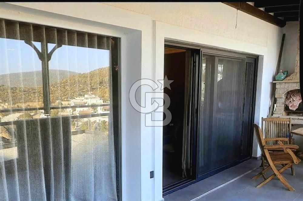 BODRUM YENİKÖY HAVUZLU SİTEDE DENİZ MANZARALI SATILIK 3+1
