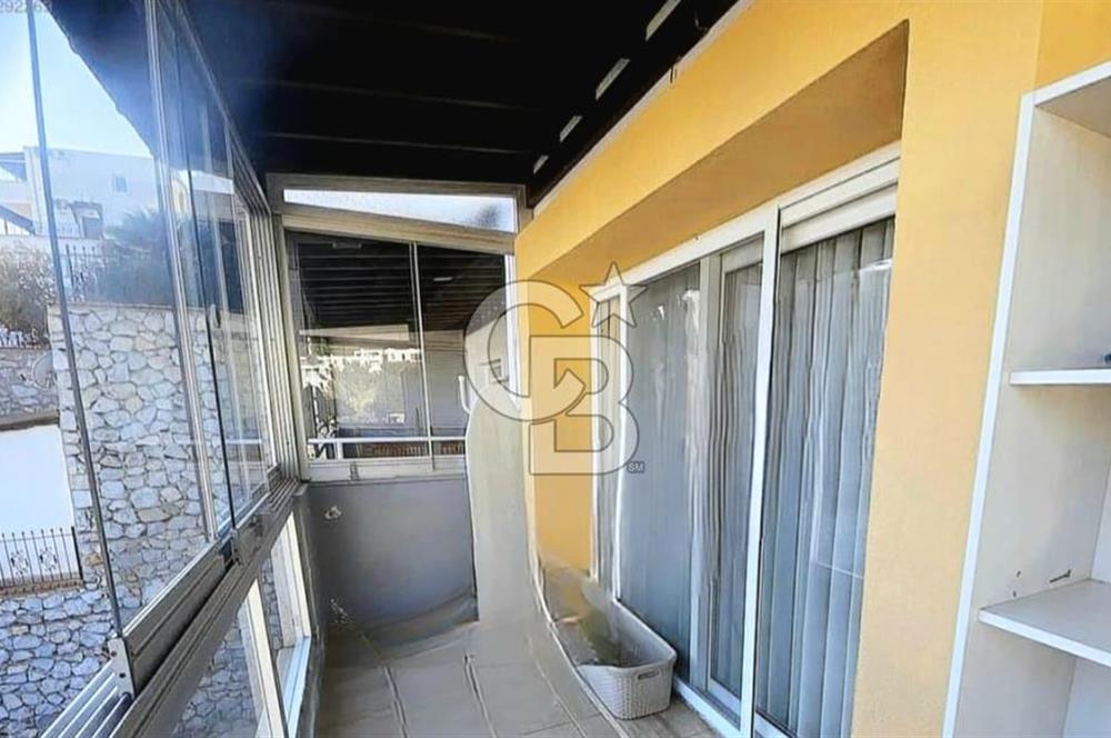 BODRUM YENİKÖY HAVUZLU SİTEDE DENİZ MANZARALI SATILIK 3+1