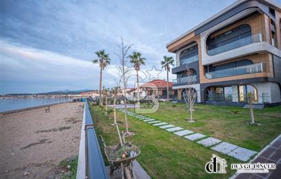 URLA KALABAK ÖZEL MİMARİ DENİZE SIFIR ÖNÜ KUM PLAJ 2+1+PLUS