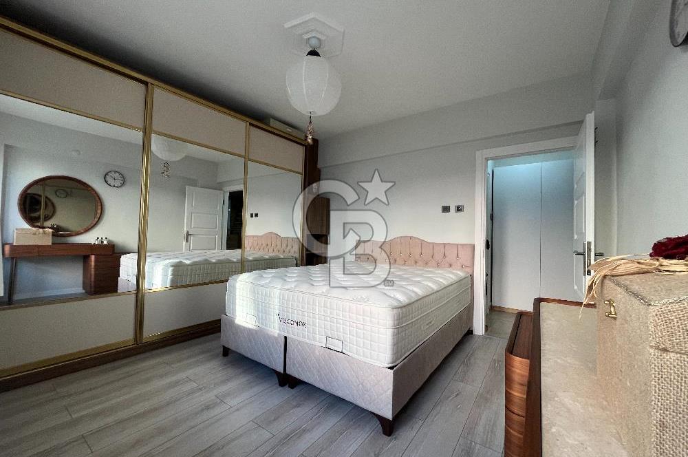 ÇANAKKALE YENİ KORDON’A YÜRÜME MESAFESİNDE, KOMPLE YENİLENMİŞ 2+1 ARA KAT DAİRE