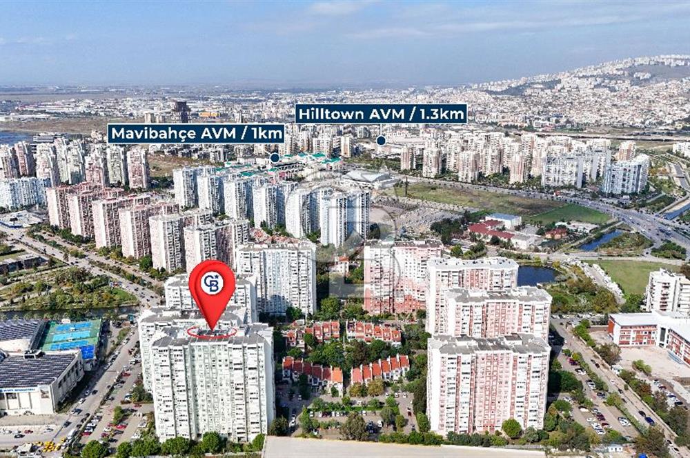 Mavişehir Selçuk Bloklarında Komple Deniz Manzaralı 3+1 Satılık Daire