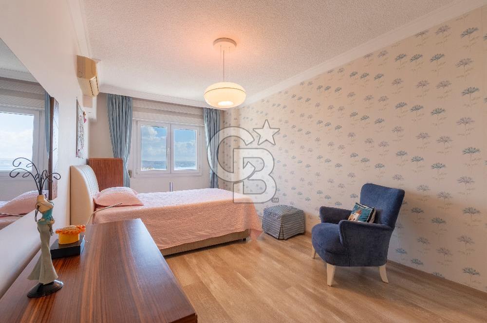 Mavişehir Selçuk Bloklarında Komple Deniz Manzaralı 3+1 Satılık Daire