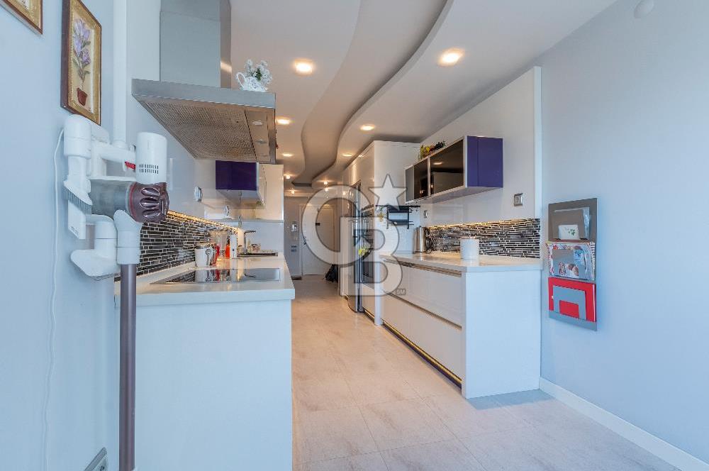 Mavişehir Selçuk Bloklarında Komple Deniz Manzaralı 3+1 Satılık Daire