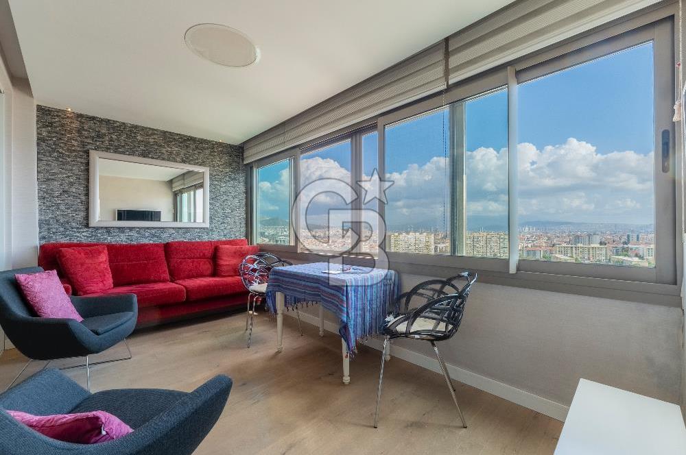 Mavişehir Selçuk Bloklarında Komple Deniz Manzaralı 3+1 Satılık Daire