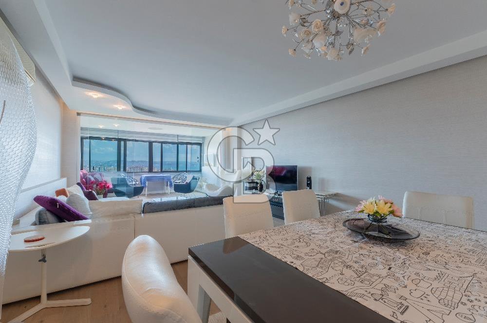 Mavişehir Selçuk Bloklarında Komple Deniz Manzaralı 3+1 Satılık Daire