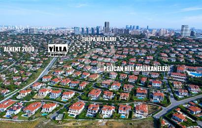 BÜYÜKÇEKMECE PELİCAN HİLL MALİKANELERİ FONTANA 9+2 SATILIK VİLLA