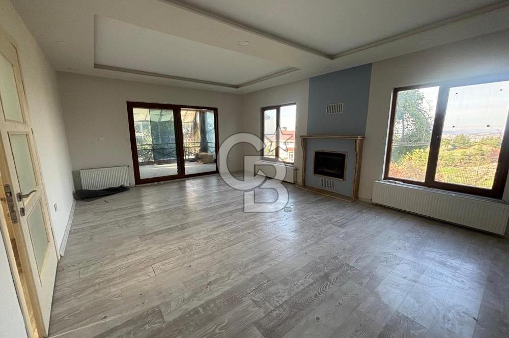 ÇANAKKALE MERKEZ SARICAELİ YAMAÇ EVLERİ SATILIK 8+1 VİLLA